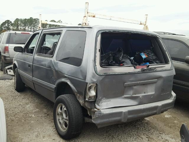 2B4GH2534SR327996 - 1995 DODGE CARAVAN GRAY photo 3