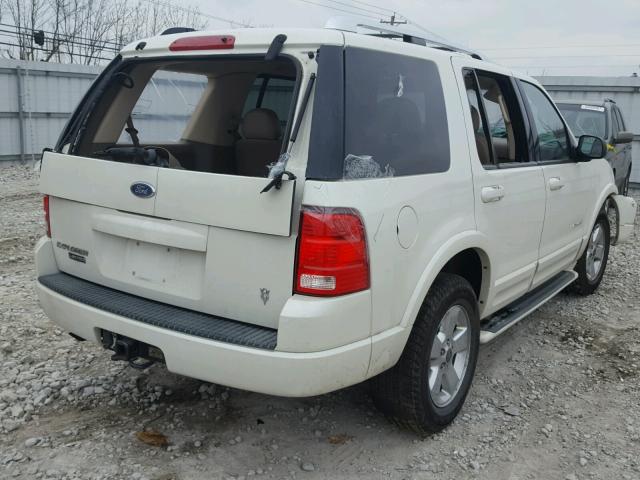 1FMZU75W64ZA80175 - 2004 FORD EXPLORER L WHITE photo 4