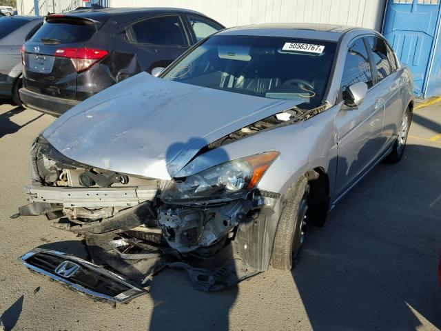 1HGCP26858A159055 - 2008 HONDA ACCORD EXL SILVER photo 2