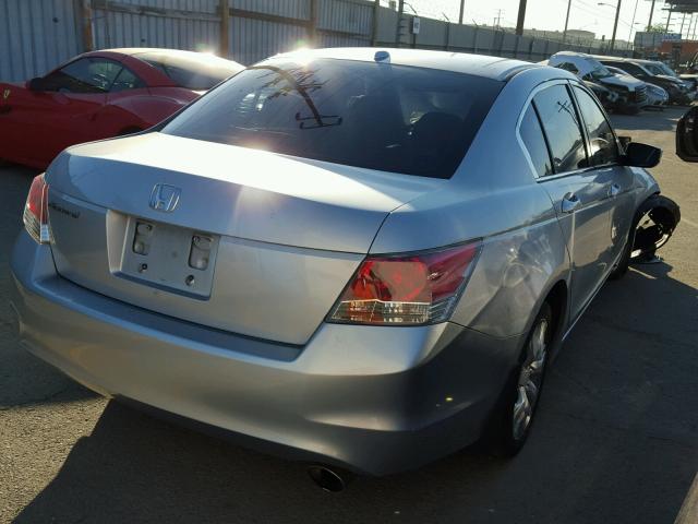 1HGCP26858A159055 - 2008 HONDA ACCORD EXL SILVER photo 4