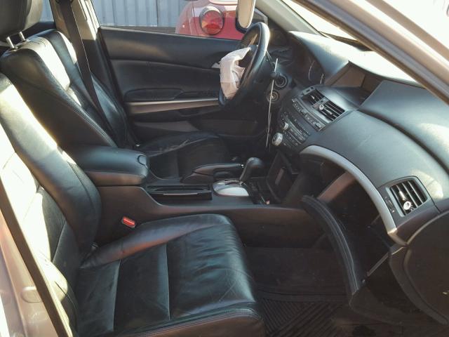 1HGCP26858A159055 - 2008 HONDA ACCORD EXL SILVER photo 5