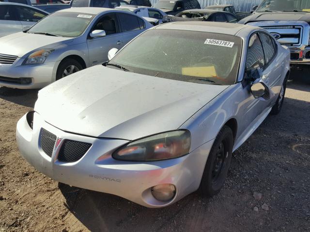 2G2WS522641181815 - 2004 PONTIAC GRAND PRIX SILVER photo 2