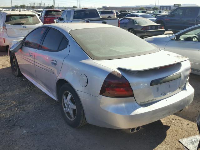 2G2WS522641181815 - 2004 PONTIAC GRAND PRIX SILVER photo 3