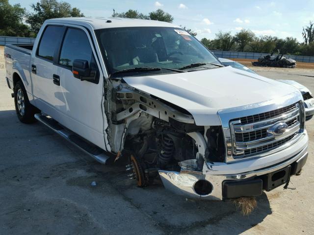 1FTFW1EFXDFD07206 - 2013 FORD F150 SUPER WHITE photo 1