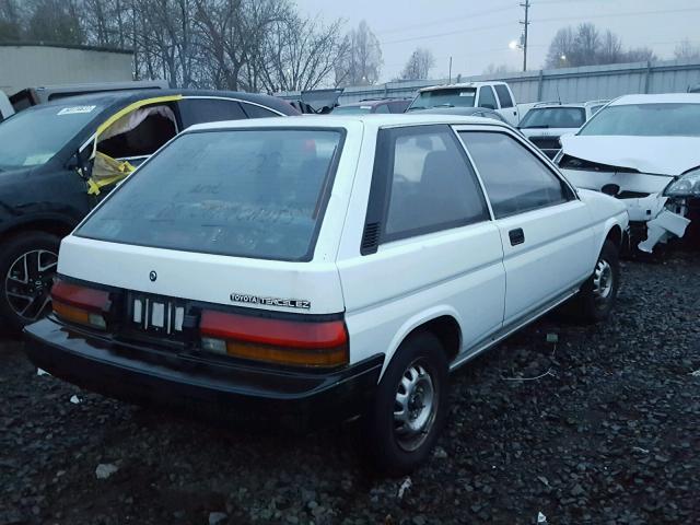 JT2EL36G4K0344672 - 1989 TOYOTA TERCEL EZ WHITE photo 4