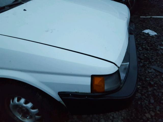 JT2EL36G4K0344672 - 1989 TOYOTA TERCEL EZ WHITE photo 9