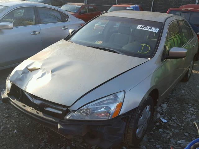 1HGCM56383A040164 - 2003 HONDA ACCORD LX GOLD photo 2