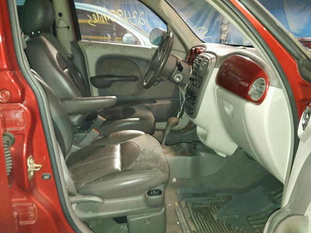 3C8FY68B32T237243 - 2002 CHRYSLER PT CRUISER RED photo 6