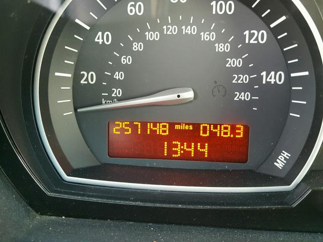 WBXPA93445WD16302 - 2005 BMW X3 3.0I BLACK photo 8