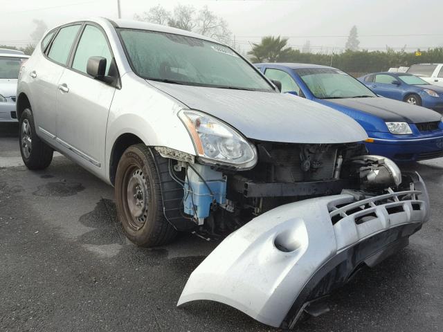 JN8AS5MT3DW525934 - 2013 NISSAN ROGUE S SILVER photo 1