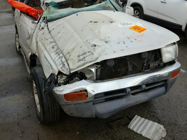 JT3GN86R9V0049455 - 1997 TOYOTA 4RUNNER SR SILVER photo 9