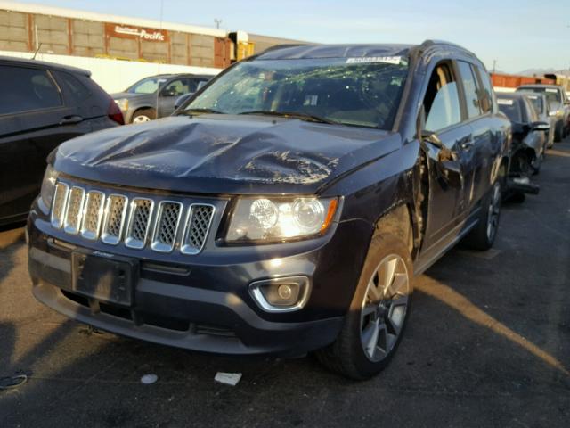 1C4NJCCB3FD170727 - 2015 JEEP COMPASS LI CHARCOAL photo 2