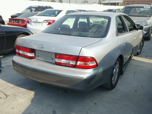 JT8BF28G6Y0249482 - 2000 LEXUS ES 300 GRAY photo 4