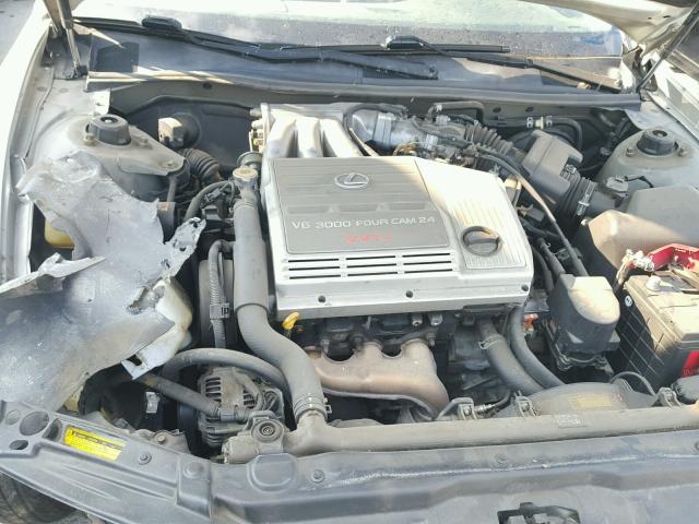 JT8BF28G6Y0249482 - 2000 LEXUS ES 300 GRAY photo 7