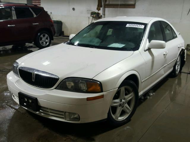 1LNHM87AXYY842227 - 2000 LINCOLN LS WHITE photo 2