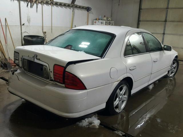 1LNHM87AXYY842227 - 2000 LINCOLN LS WHITE photo 4