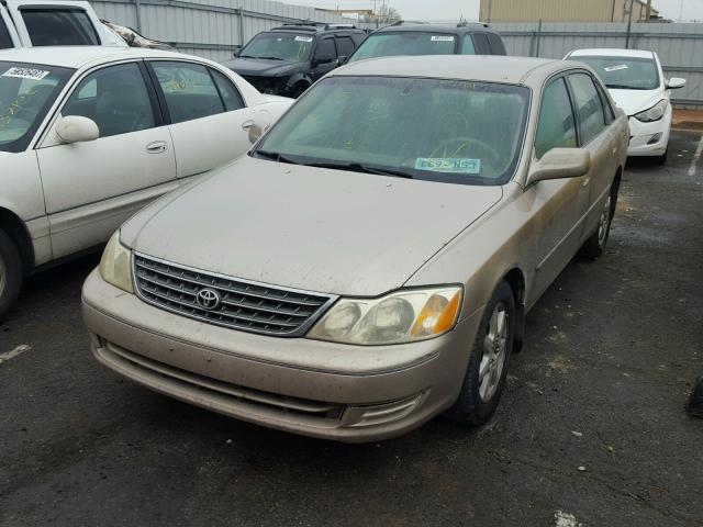 4T1BF28B44U357202 - 2004 TOYOTA AVALON XL TAN photo 2