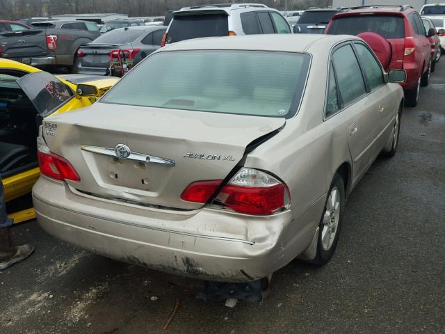 4T1BF28B44U357202 - 2004 TOYOTA AVALON XL TAN photo 3