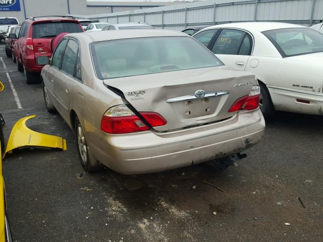 4T1BF28B44U357202 - 2004 TOYOTA AVALON XL TAN photo 9