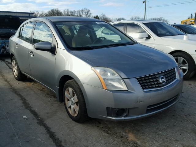 3N1AB61EX7L674152 - 2007 NISSAN SENTRA 2.0 SILVER photo 1