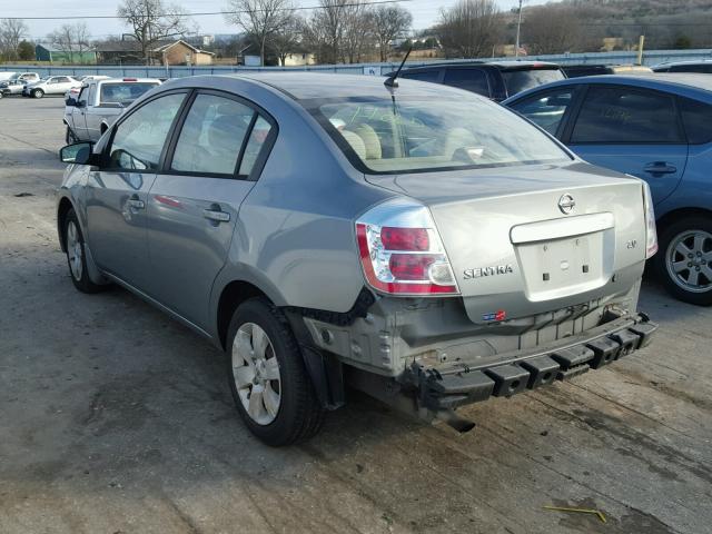 3N1AB61EX7L674152 - 2007 NISSAN SENTRA 2.0 SILVER photo 3