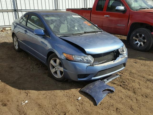 2HGFG12886H501478 - 2006 HONDA CIVIC EX BLUE photo 1