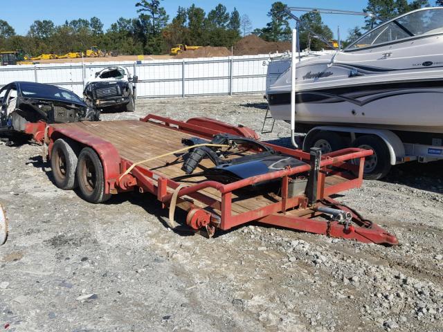 1UN105E20J1002482 - 1988 UTILITY TRAILER 红色 照片 1