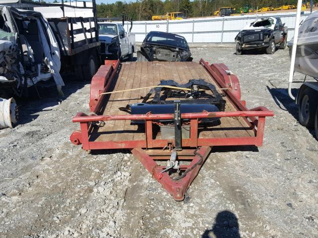 1UN105E20J1002482 - 1988 UTILITY TRAILER 红色 照片 2