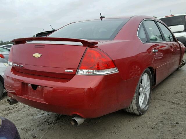 2G1WC5E38F1135914 - 2015 CHEVROLET IMPALA LIM RED photo 4