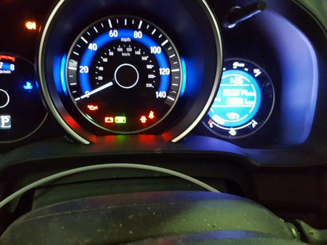 JHMGK5H52GX007568 - 2016 HONDA FIT LX Rouge photo 8