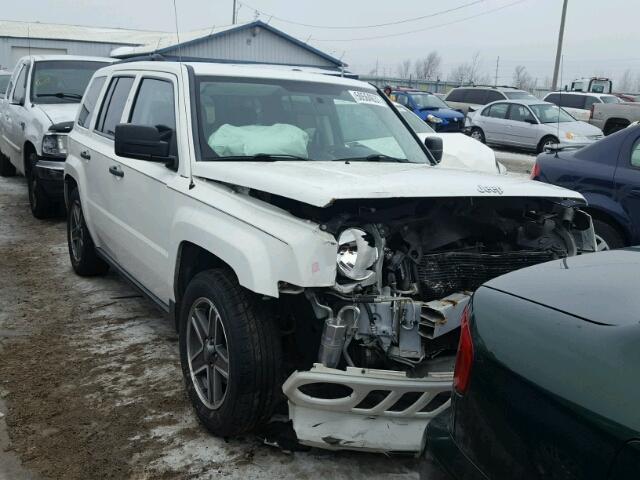 1J4FT28B29D126475 - 2009 JEEP PATRIOT SP WHITE photo 1