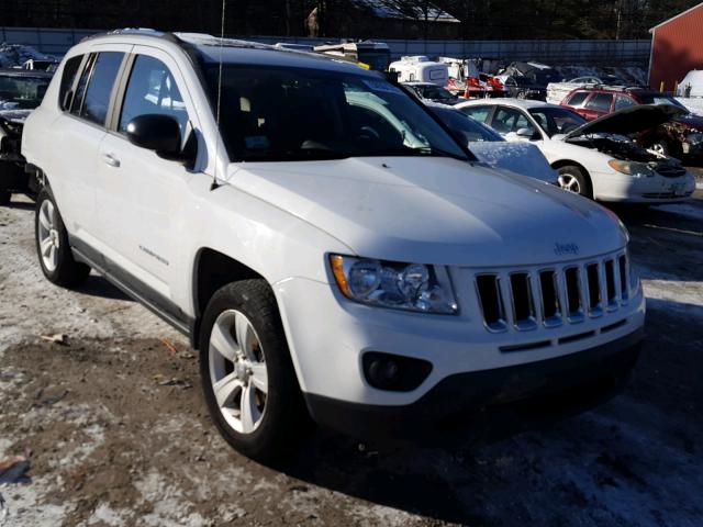 1J4NF4FB8BD133678 - 2011 JEEP COMPASS WHITE photo 1