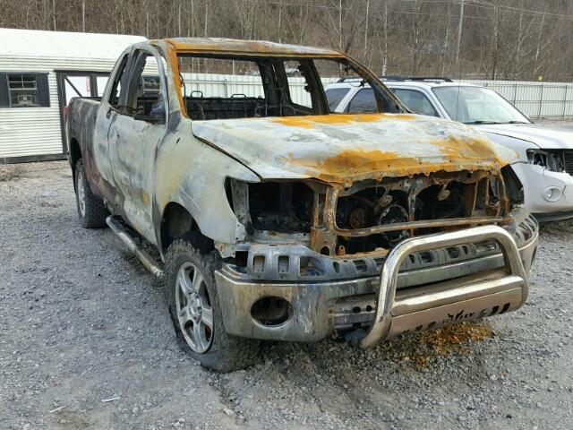 5TFUY5F10AX147368 - 2010 TOYOTA TUNDRA DOU BURN photo 1