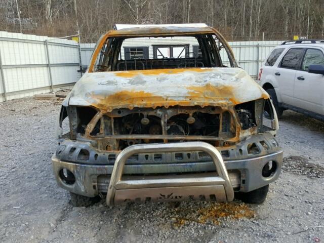 5TFUY5F10AX147368 - 2010 TOYOTA TUNDRA DOU BURN photo 9