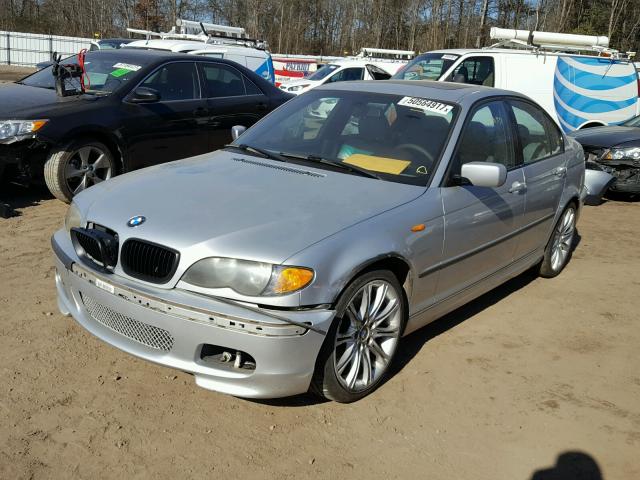 WBAEV53405KM38951 - 2005 BMW 330 I SILVER photo 2