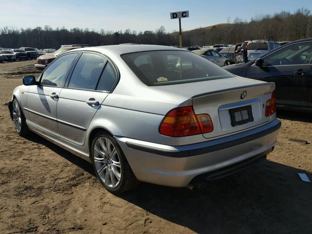 WBAEV53405KM38951 - 2005 BMW 330 I SILVER photo 3