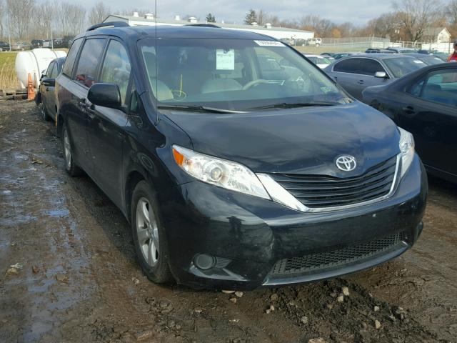 5TDKK3DC1DS322612 - 2013 TOYOTA SIENNA LE BLACK photo 1