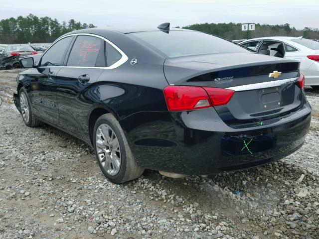 1G11Z5SL5FU109059 - 2015 CHEVROLET IMPALA LS BLACK photo 3