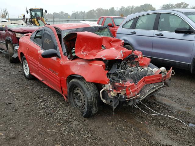 1G2NF52F62C115405 - 2002 PONTIAC GRAND AM S RED photo 1