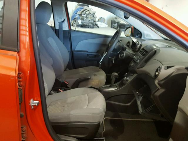 1G1JA5SH9C4159803 - 2012 CHEVROLET SONIC LS RED photo 5