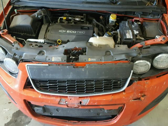 1G1JA5SH9C4159803 - 2012 CHEVROLET SONIC LS RED photo 7