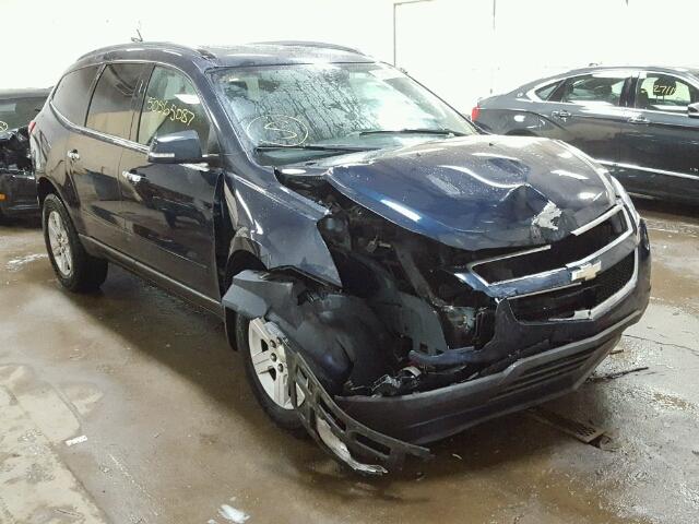 1GNKRJED4BJ158474 - 2011 CHEVROLET TRAVERSE L BLUE photo 1