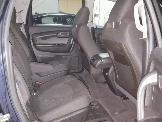 1GNKRJED4BJ158474 - 2011 CHEVROLET TRAVERSE L BLUE photo 6