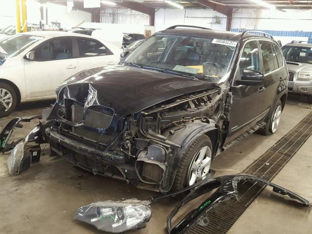 5UXZV8C59CL424292 - 2012 BMW X5 XDRIVE5 BLACK photo 2