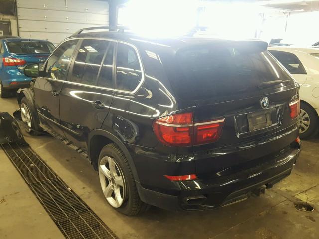 5UXZV8C59CL424292 - 2012 BMW X5 XDRIVE5 BLACK photo 3