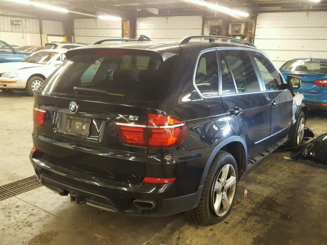 5UXZV8C59CL424292 - 2012 BMW X5 XDRIVE5 BLACK photo 4
