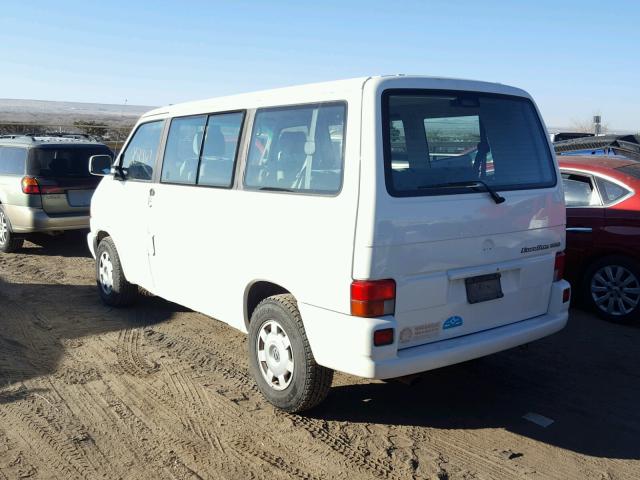 WV2MH2708XH044952 - 1999 VOLKSWAGEN EUROVAN MV WHITE photo 3