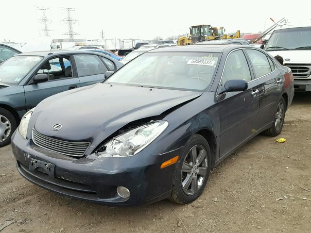 JTHBA30GX55070070 - 2005 LEXUS ES 330 BLUE photo 2