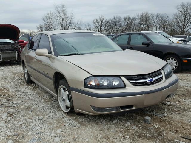 2G1WH55K329321641 - 2002 CHEVROLET IMPALA LS GOLD photo 1