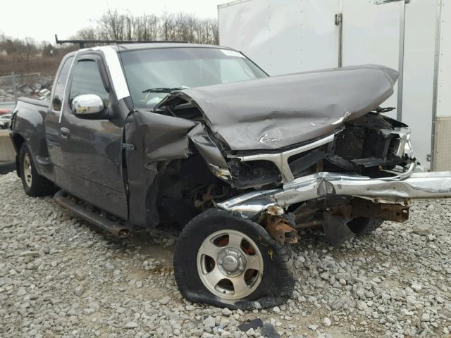 2FTRX07202CA17256 - 2002 FORD F150 GRAY photo 1